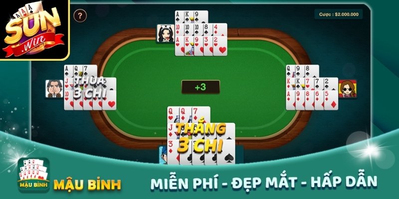 Hiểu cấu trúc ba phần bài để áp dụng cách xếp bài Mậu Binh hiệu quả